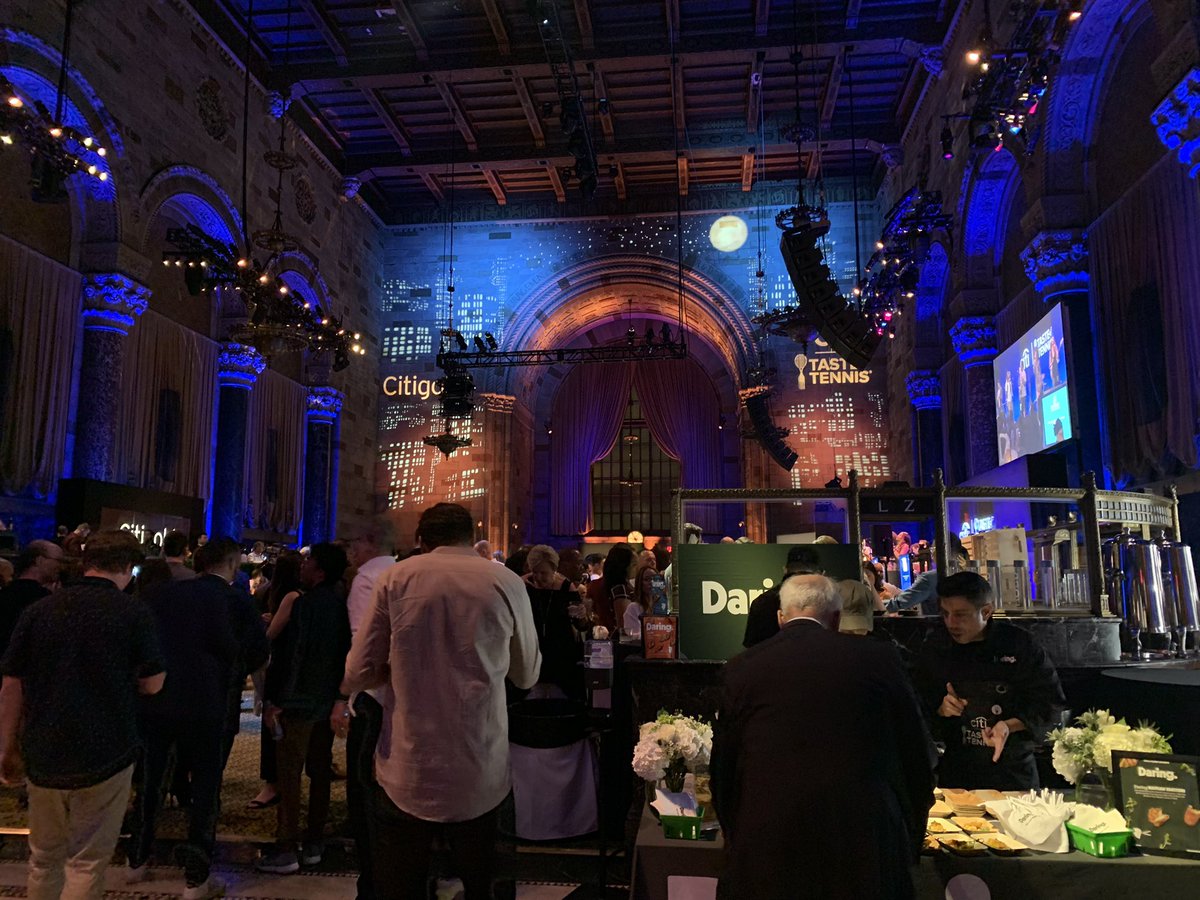 TennisNewsTPN's tweet photo. Goodnight from @TasteofTennis  at Cipriani 42nd Street! Great event as always! Happy 22 years! Great to be back! Congratulations @aysworld https://t.co/UpGlCwf4I9