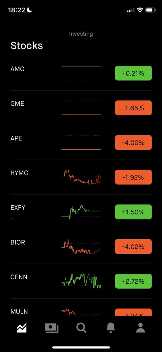 Here we go again... #flatine #amc #gme #ape #robinhood