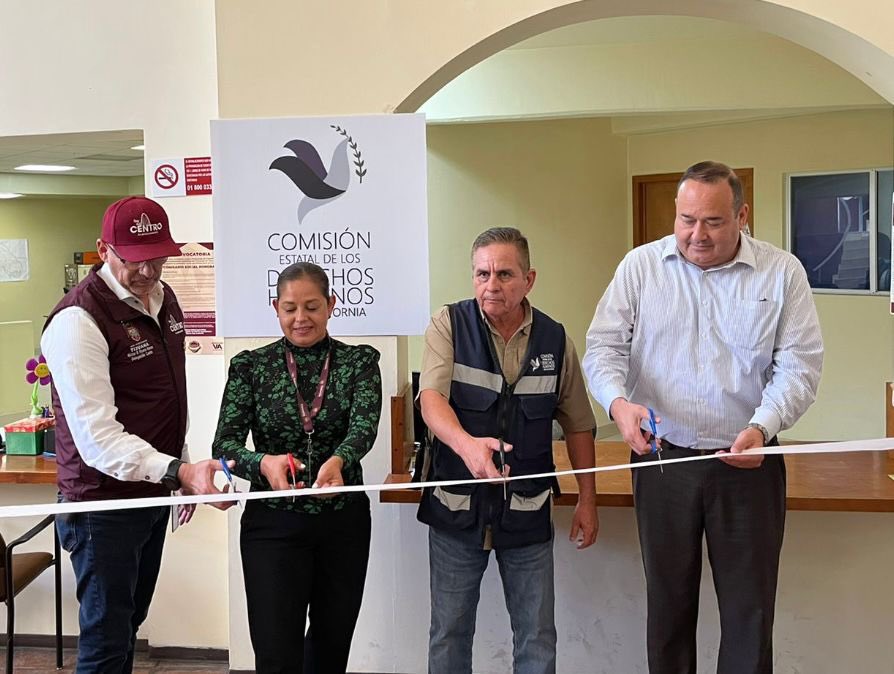 CEDHBC's tweet photo. La #CEDHBC inauguró esta tarde un módulo de atención ciudadana en la delegación municipal Centro, en Tijuana. https://t.co/4gLcrH0o8O