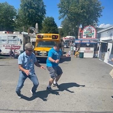 ZeiglerForPA's tweet photo. Being in a parade with
@conklinforpa @LauraShadlePA and @Tor_Michaels is always a great time. Glad to participate in the @GrangeFair1874 parade. Join and support our campaign #ForABetterTomorrow here: https://t.co/uRKKswMi7o #HD171 #RuralPA #GrangeFair #ElvisIsInTheParade https://t.co/i2kbIxNder