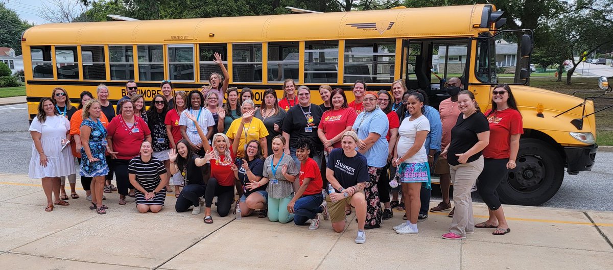 Huge thank you to <a href="/BcpsServices/">BCPSTransitionServices</a> for helping <a href="/SussexES/">Sussex Elementary</a> visit some of our Ss &amp; families today! Extra special surprise- we got to spend time w/a team member who will be driving our Ss this year- who know she was a great photographer, too?! #relationships <a href="/MollyBissell/">Molly Bissell</a> <a href="/EricWilson42/">TchicX</a>
