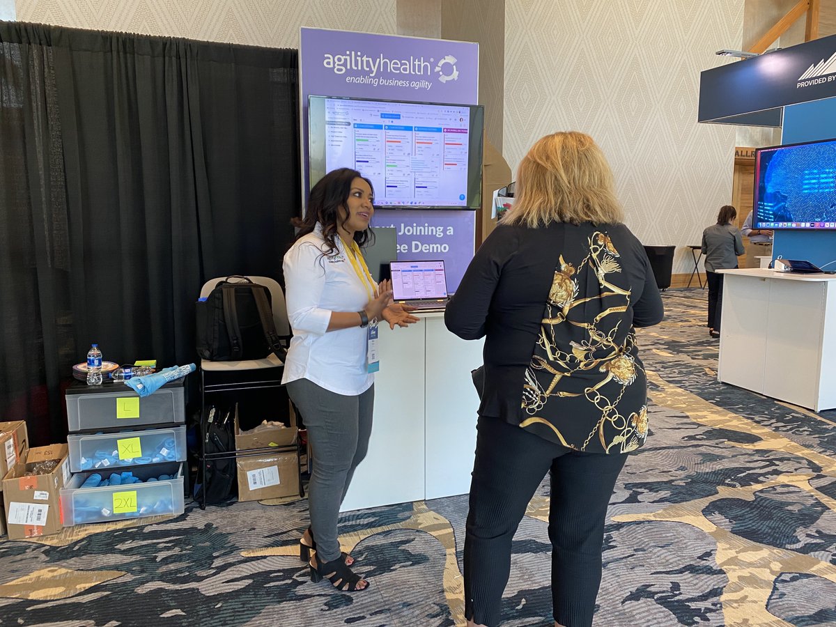 agilityhealthr's tweet photo. It was energizing to be back in person with old friends and new friends at the #safesummit this past week. We had amazing conversations and felt the excitement and passion for what we do. SAFe travels all & looking forward to next time!
#agilityhealth #safe https://t.co/jHEhnaYsnh