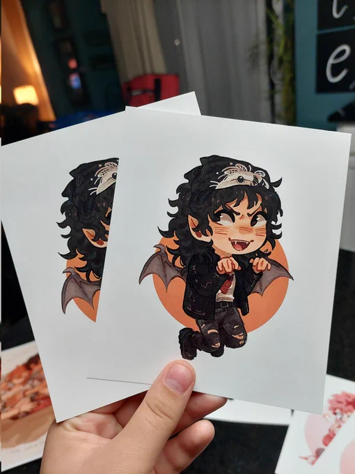 prepping for comic con! :) I'll be bringing some of my newer works along with some of my older ones-mainly the well loved strawberry series! 