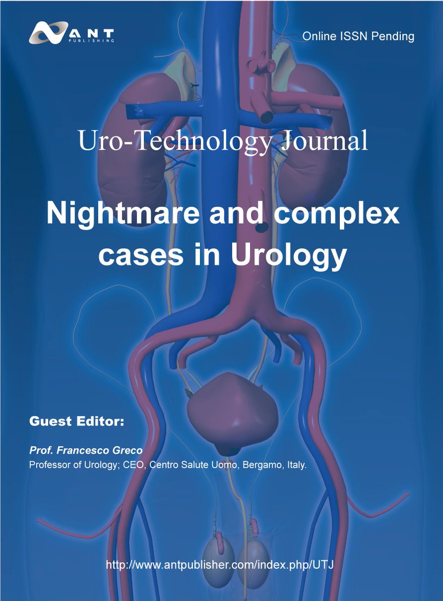 AlanZhou2022's tweet photo. The first special issue "Nightmare and complex cases in Urology" of Uro-Technology Journal @urotech_journal edited by Prof. Francesco Greco @Greco0777 is officially online (https://t.co/6PsOBdSl9c)👏, welcome to submit your research paper to this special issue!🙋‍♂️ https://t.co/psRKtk2sal