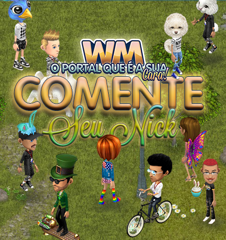 WorldManiaOfc's tweet photo. Boa Tarde Galerinha
Que tal fazer umas amizades?
Comente aqui embaixo o seu Nick no MiniMania!
Assim quando o jogo voltar poderemos ter novos amigos!
Não fique de fora dessa ! Comente !
#WorldMania o portal que é a sua cara ! @MiniManiaApp https://t.co/BEowdvXiYe