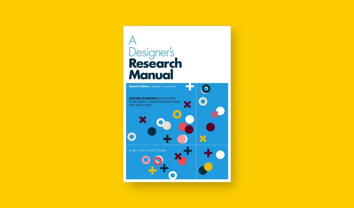 floodtidedesign's tweet photo. "Informed decisions— based on research instead of an intuitive best guess—amplify the power of the artefacts they create." - A Designer's Research Manual https://t.co/riQGmpuTGg