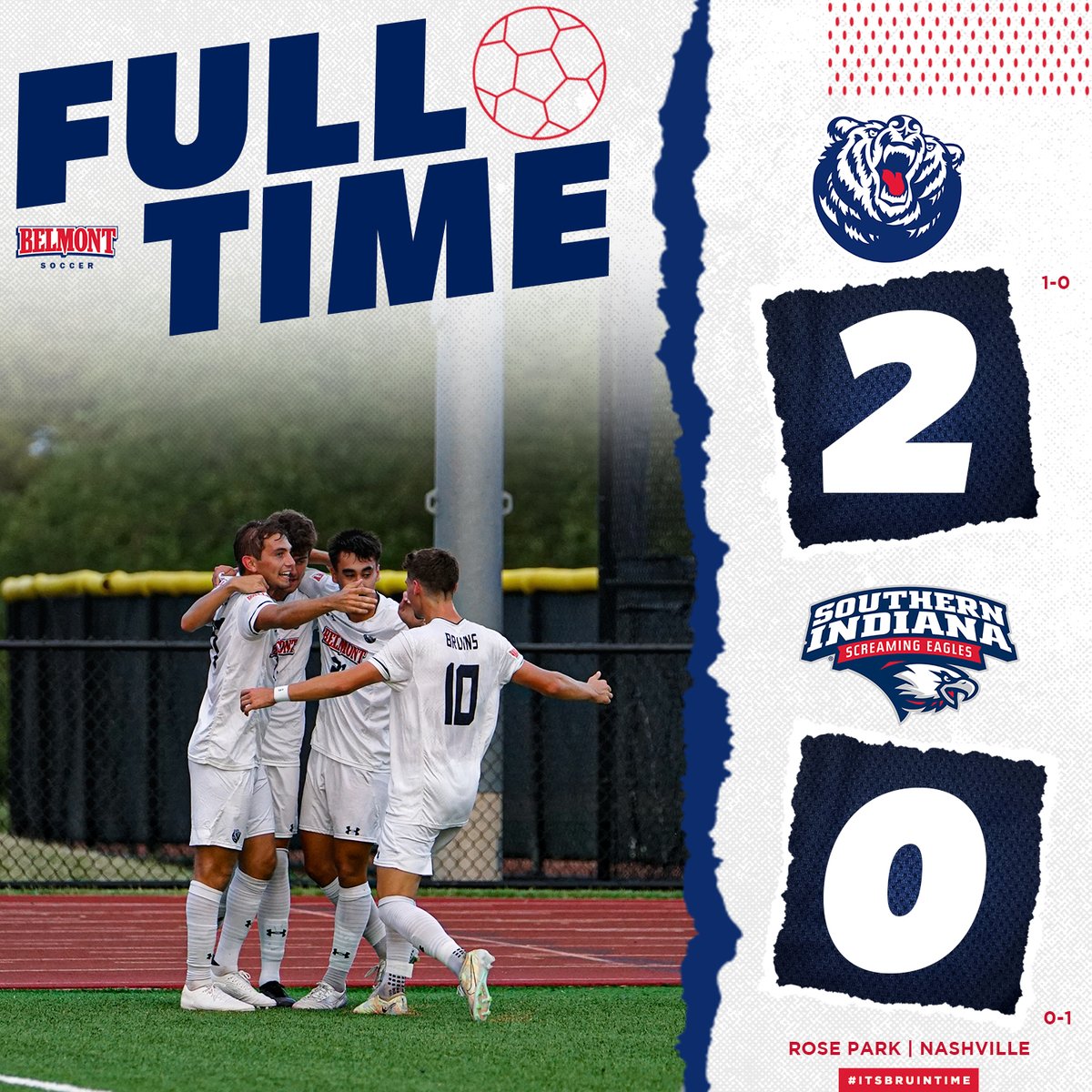 Belmont Men's Soccer tweet media
