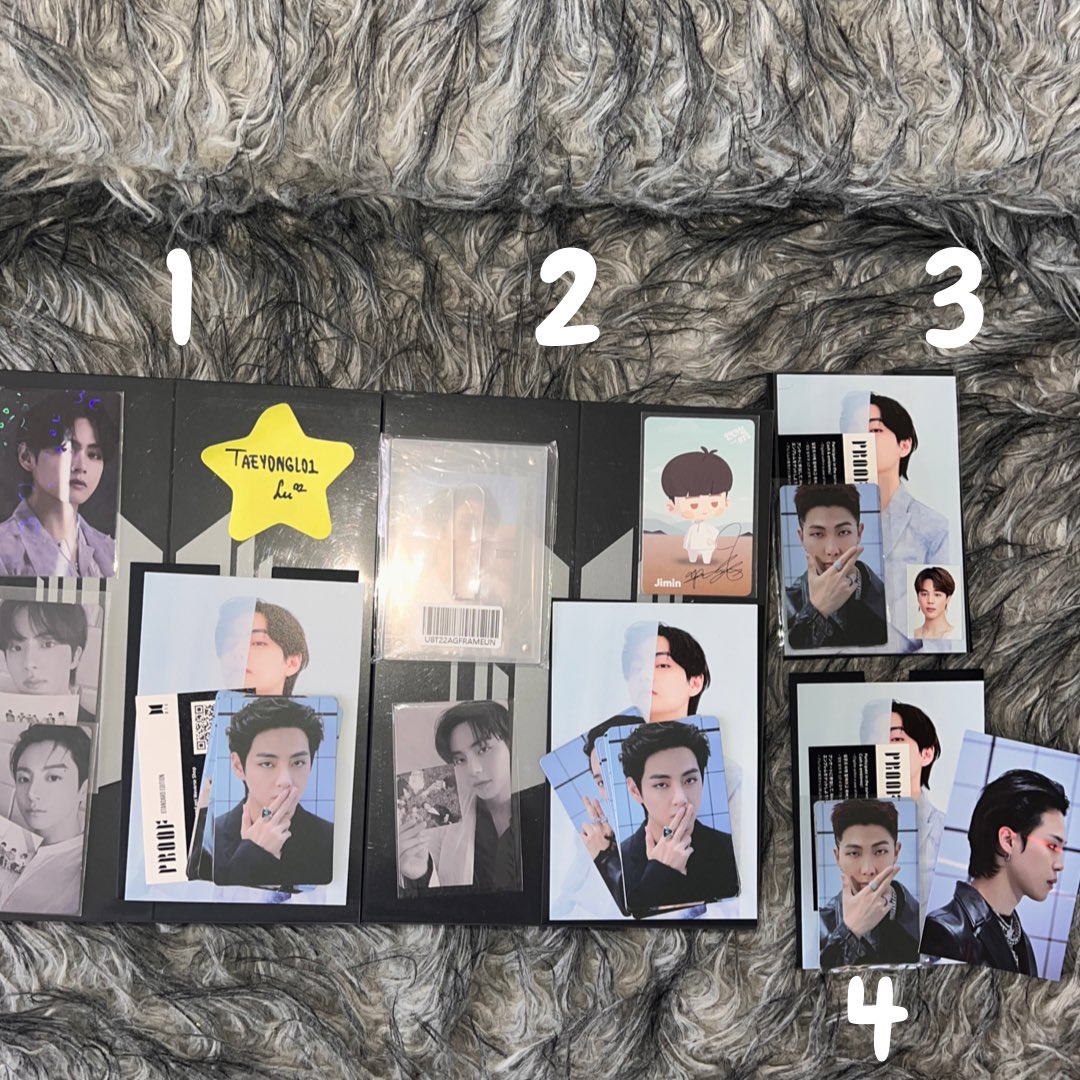 TAEYONGL01's tweet photo. |WTS| BTS PROOFS ALBUM + INCLUSIONS 
 
Standard set 1 • $90 + ship
Standard set 2 • $65 + ship 
V postcard set 3 • $8 + ship
V postcard set 4• $8 + ship

USA &amp; CANADA ONLY https://t.co/27pW68QiQ7