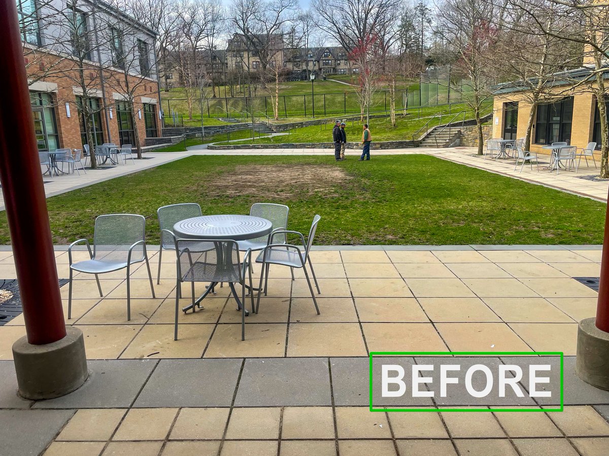 turftekusa's tweet photo. This installation was recently completed for The Masters School, in Dobbs Ferry. Swipe for pictures of the team at work and the before picture! 

Learn more at https://t.co/WWwbEGVPL4

#TurfTekUSA #Turf #SyntheticLawn #SyntheticGrass #TurfLawn #YearRound https://t.co/2wFlO68lCg