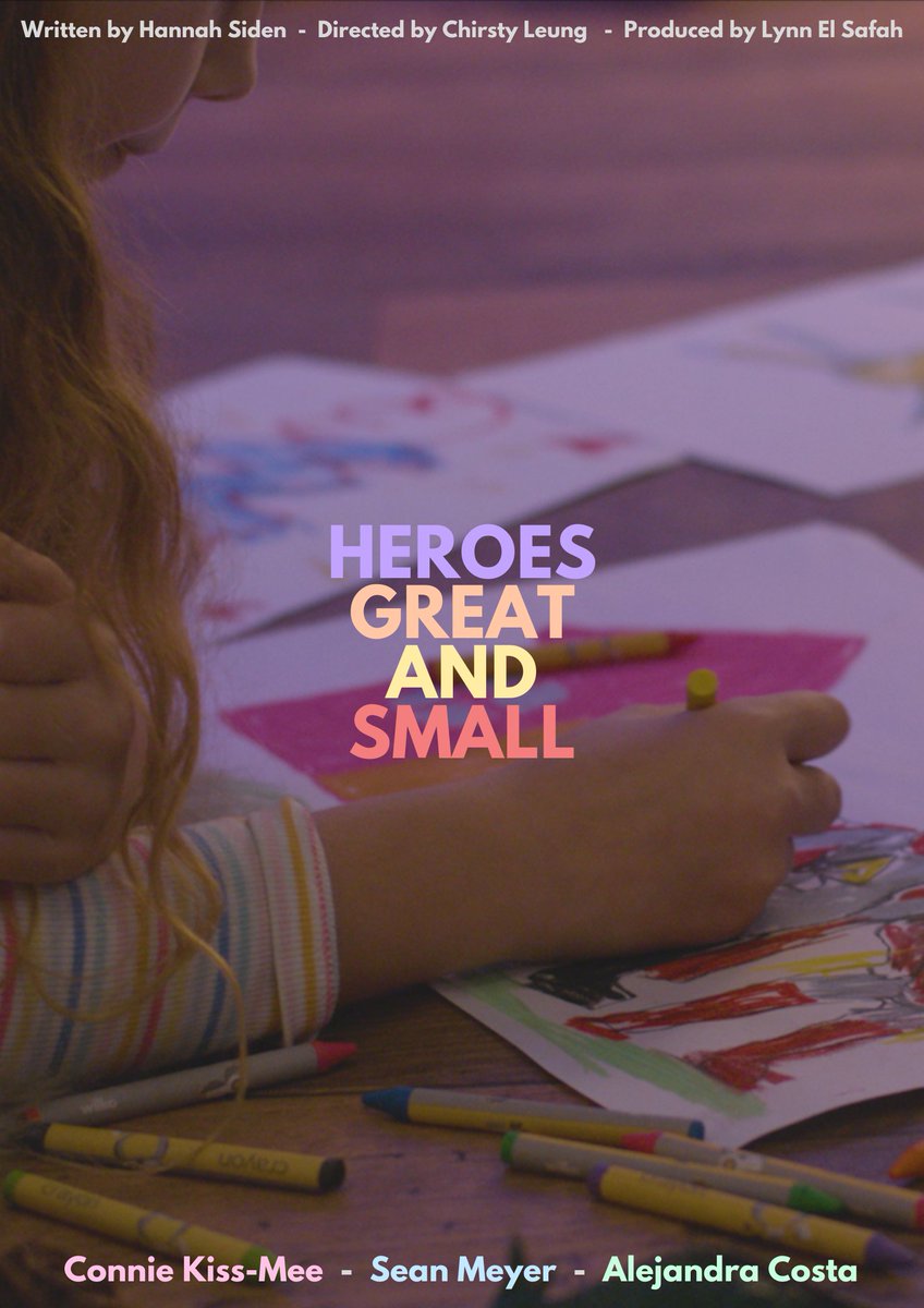 hannah_siden's tweet photo. 'Heroes Great and Small' wrapped in 2020 as a graduation film but recently ended its little festival run. So for those curious here's a link to the full short I wrote while @LDNFilmAcademy. My gratitude to a truly awesome team ❤️

https://t.co/C38fbs4qm7 https://t.co/022qspz4tZ