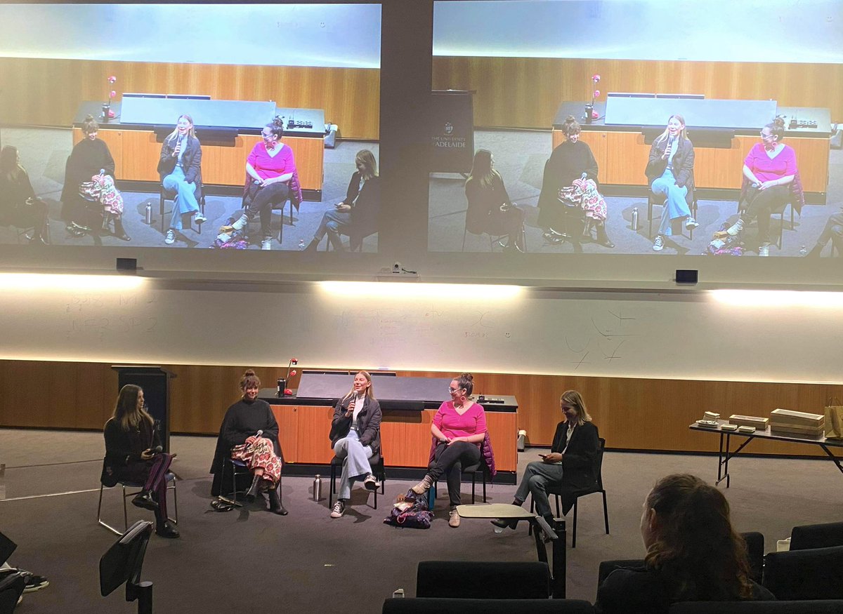 erinskinner__'s tweet photo. #sustainablefashion cup is nice &amp; full after speaking with incredible co-panellists last night at Adelaide Fashion Collective’s Working in Fashion panel as part of Ecoversity’s Sustainability Week ♻️ sharing my journey in research + science communication on social media! https://t.co/nKVEg9IT90