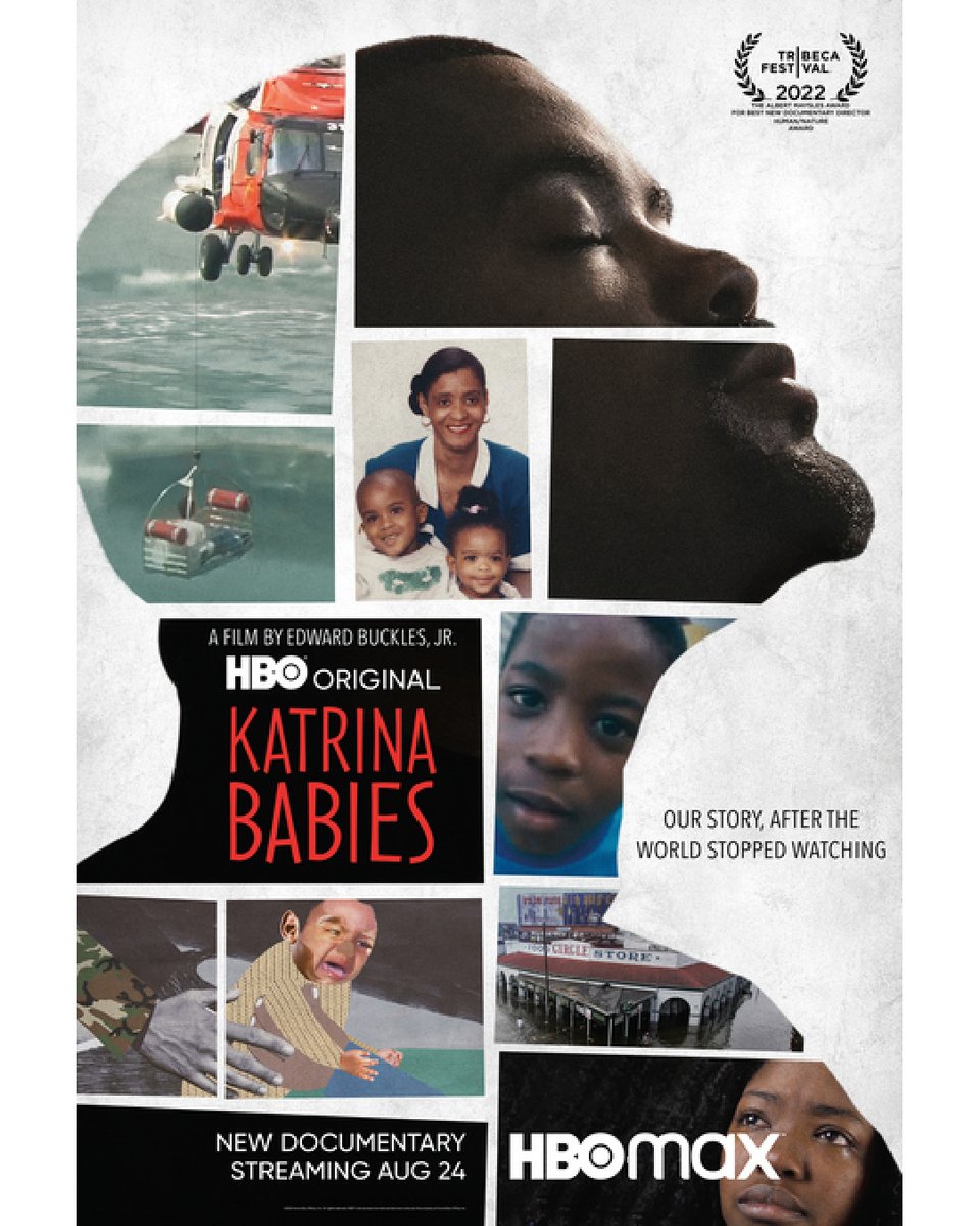 MsXaviB's tweet photo. “Katrina Babies,” the HBO documentary directed by first-time filmmaker and New Orleans native Edward Buckles, Jr., is receiving rave reviews from viewers on Twitter. 🎥🎬🖤🍦

Get the scoop 👉🏾 https://t.co/5ZKF9Syvzu

Have you watched the doc? 

#KatrinaBabies #EdwardBucklesJr https://t.co/E7LBY05Ksc