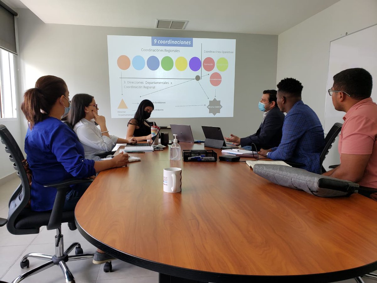 rmjpHonduras's tweet photo. #RMJP: Provechosa reunión entre miembros de nuestra red y funcionarios de #ASJ.
#Honduras 🇭🇳: se sostuvo reunión estrategica con la reconocida Asociacion por una Sociedad más Justa ASJ.
#AlianzasEstratégicas #Agenda2030 https://t.co/khg7nKBSCZ
