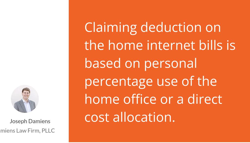 How tax deductions work – a simple example home internet
▸ damienslaw.com/how-tax-deduct…

#SingleMemberLlc #SoleProprietor #BusinessRelatedCosts #BusinessOwner #TaxDeductions #TaxPlanning #BusinessTax #ProfessionalWorkHelping #InternalRevenueService #NeedingLegalAssistance