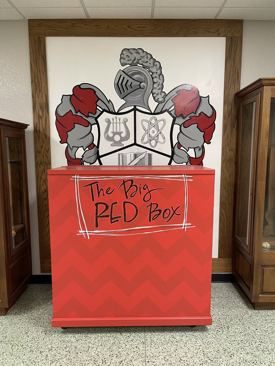 Mrs_Wisehart's tweet photo. Tomorrow is the day the #bigredbox comes out to play! #thirdpartycompliments begin FRIDAY! https://t.co/8oPjNOMCSU