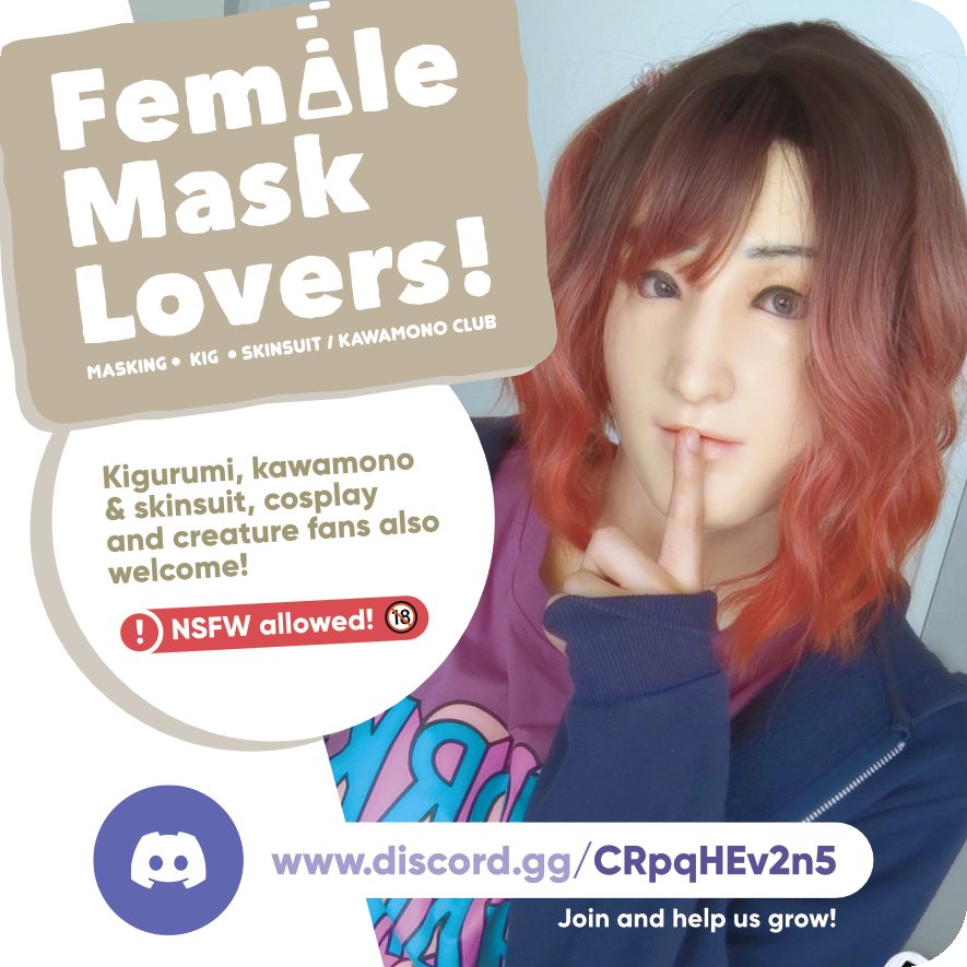 Yuu_FemaleMask's tweet photo. https://t.co/00t6I0kTVX

 #femalemask #femalemasking #kigurumi #rubberdoll https://t.co/tefkONfBMA
