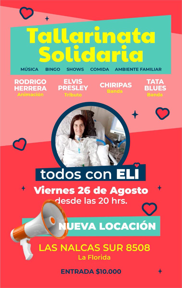 colegioap's tweet photo. NUEVA LOCACIÓN 
Apoyemos a Ely!!! Enviamos actualización del evento solidario. A participar! https://t.co/a8OzYZ20Pl