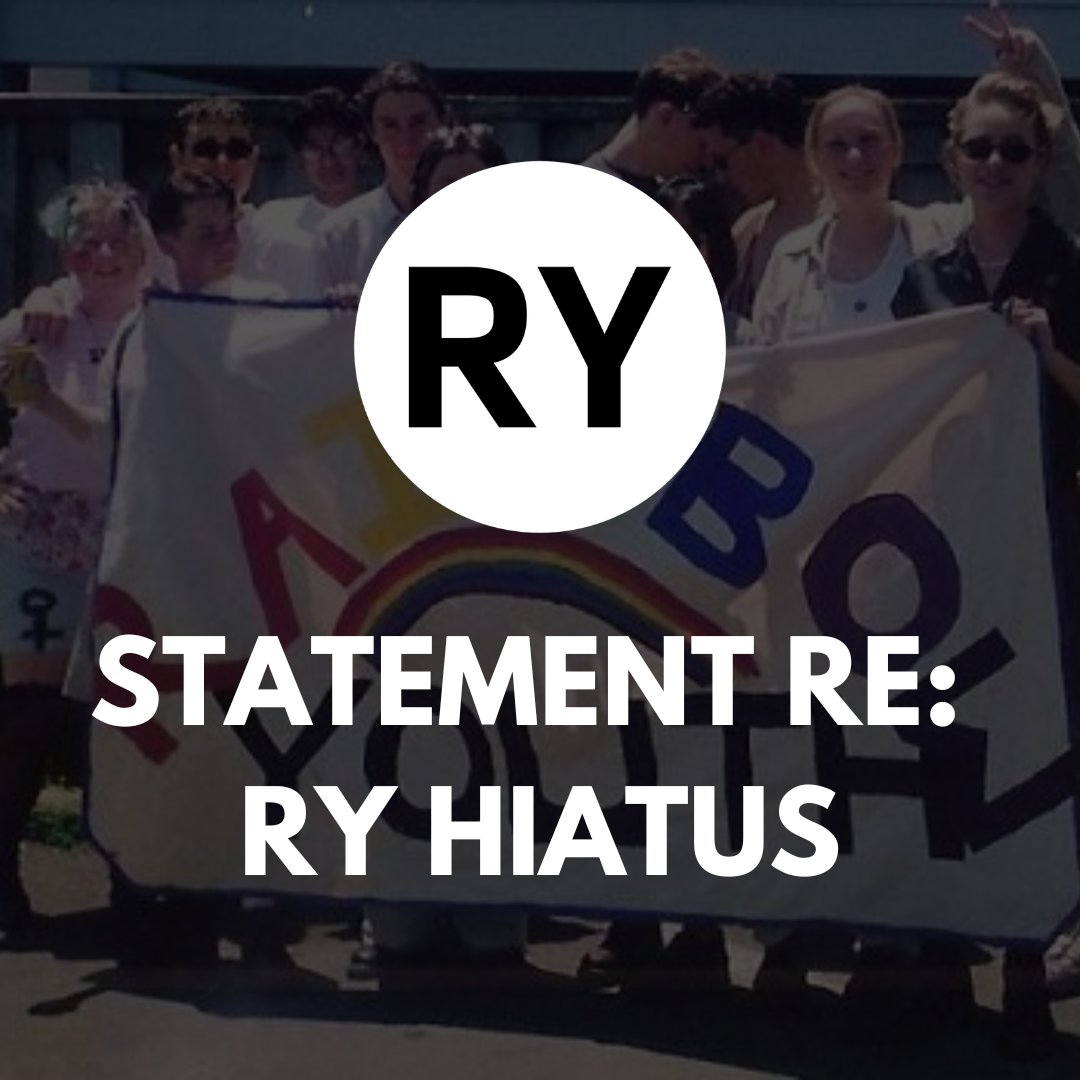 Kia ora RY whanau,

We have released a statement regarding our services over the next few weeks, click the link below to find out more.

ry.org.nz/ry-hiatus