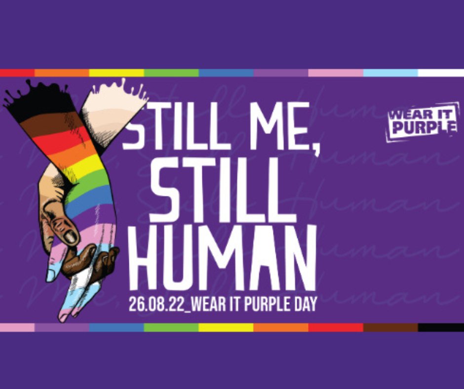 ACTGroup_AU's tweet photo. Celebrate the LGBTQIA+ community and @wear_it_purple today 💜 #wearitpurple2022 #createhealing #actg #healinghopechange https://t.co/VCOvFSkrmr
