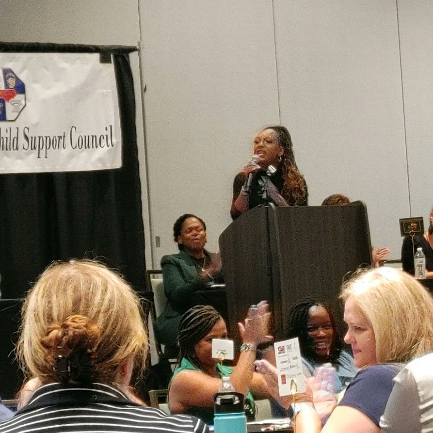 NCCSC1's tweet photo. Best way to start the 2022 NC Child Support Council &amp; Attorneys Conference!
#NCCSC2022 https://t.co/lp4FRaXI0N