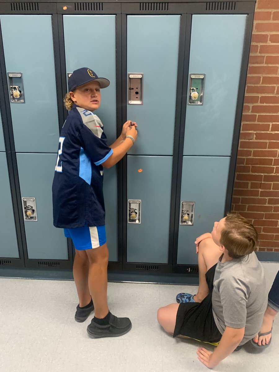 Middle school orientation. How the heck did this happen?!