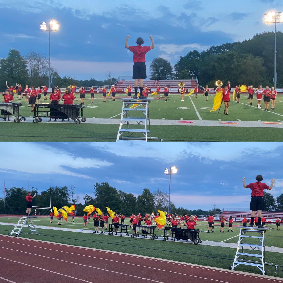 Another successful Light Up Night! ❤️🚀🤍 Thank you to the SRA community for coming out and showing our students support!