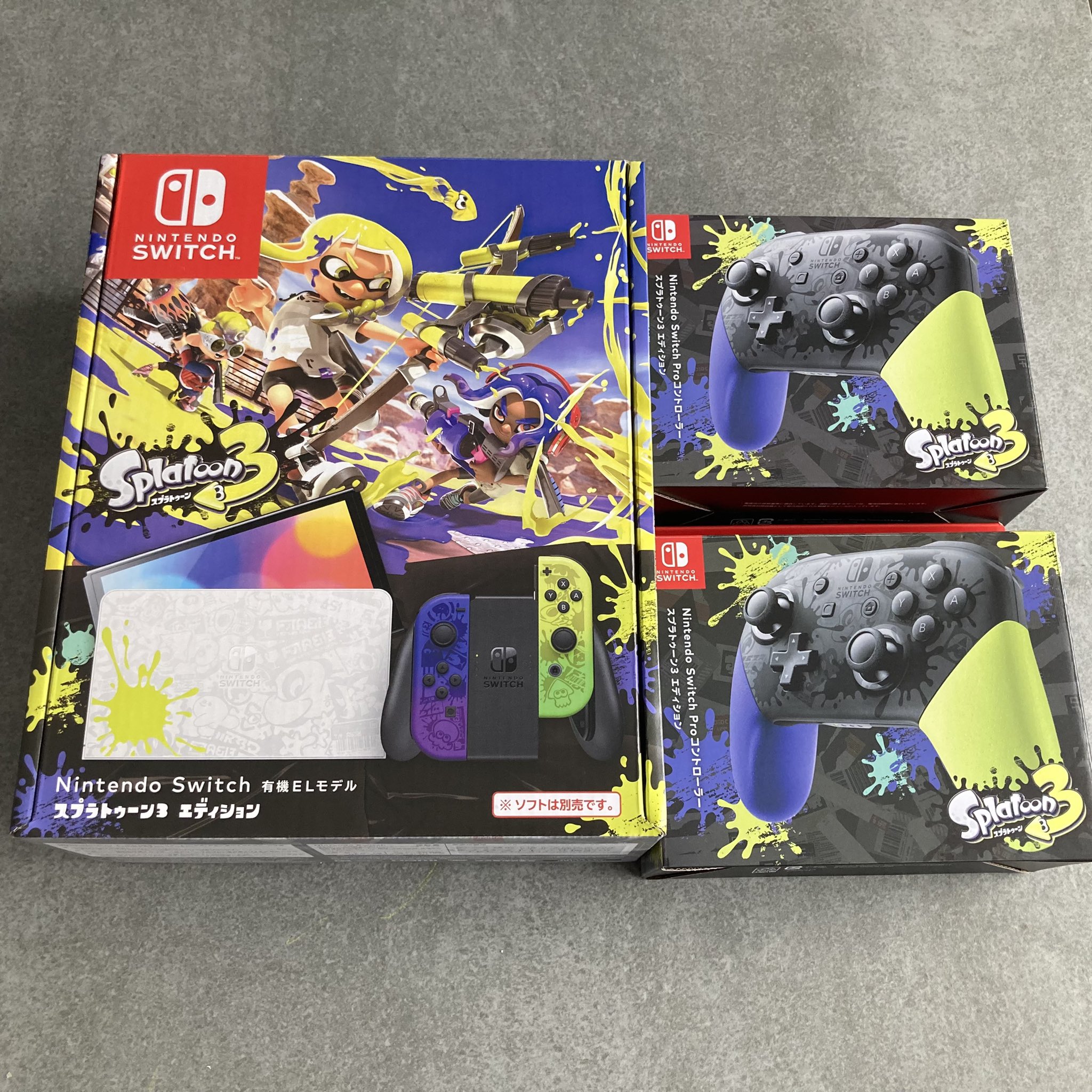 再再販 Nintendo Switch 有機ELモデル スプラトゥーン3エディション