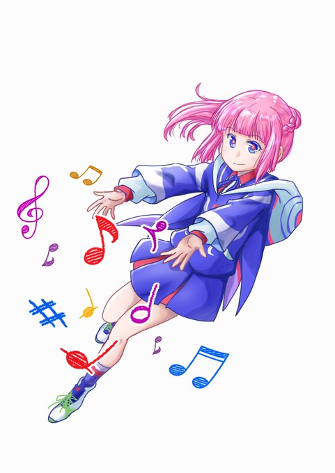 「ロングヘアー 五線譜」のTwitter画像/イラスト(新着)｜2ページ目