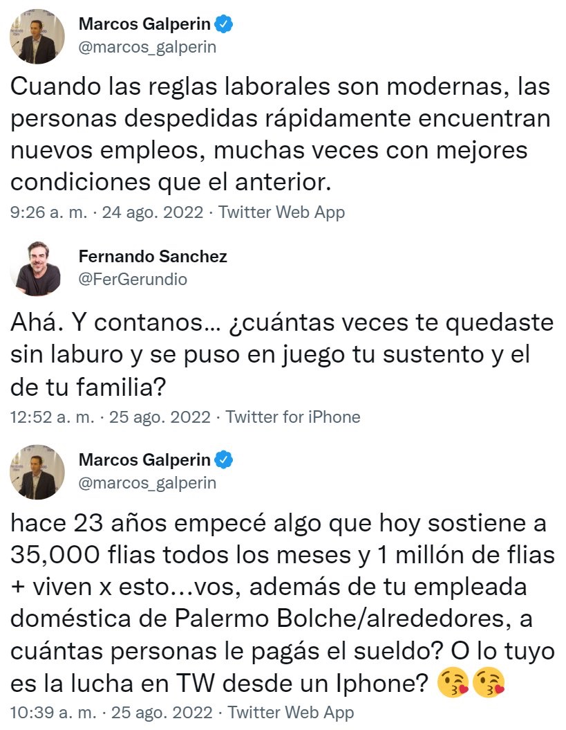 JuanGrabois's tweet photo. Lo empezaste en SADESA, la curtiembre de papá que todavía contamina a 5 millones de personas, lo seguiste evadiendo impuestos en connivencia con Macri y ¡encima te da la cara para decir que viven gracias a vos los que venden en ML y estafás con las comisiones! https://t.co/y0XmlYIucY