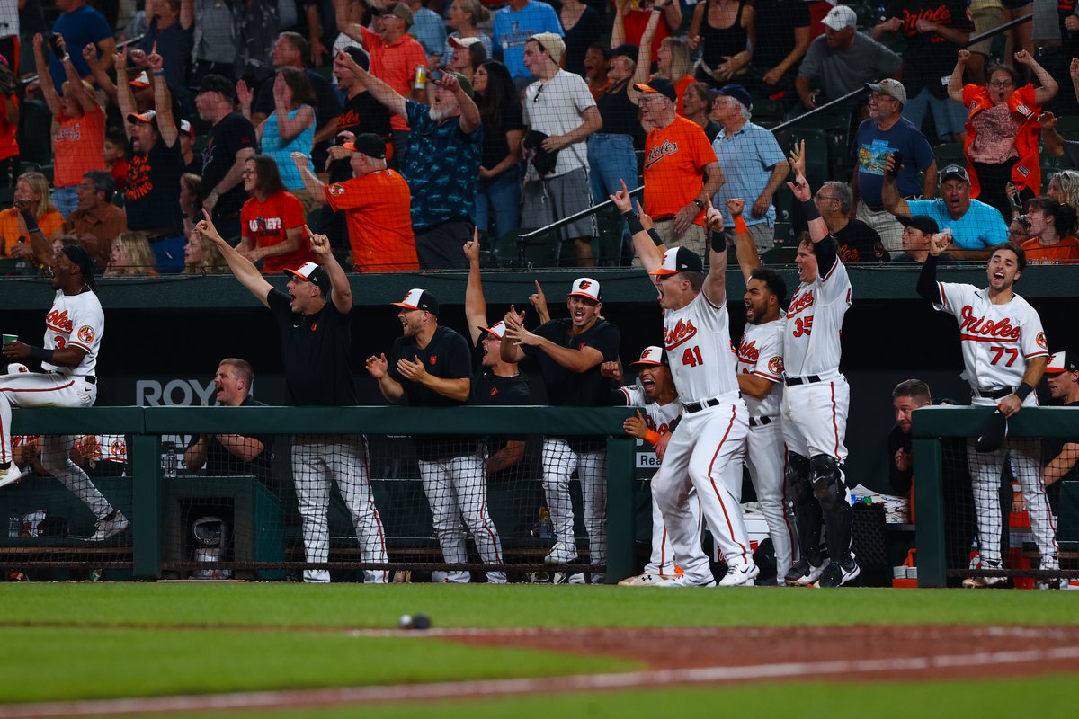 Orioles's tweet photo. NO BETTER TIME FOR YOUR FIRST MLB HOME RUN!! https://t.co/N8FrZfgEdy