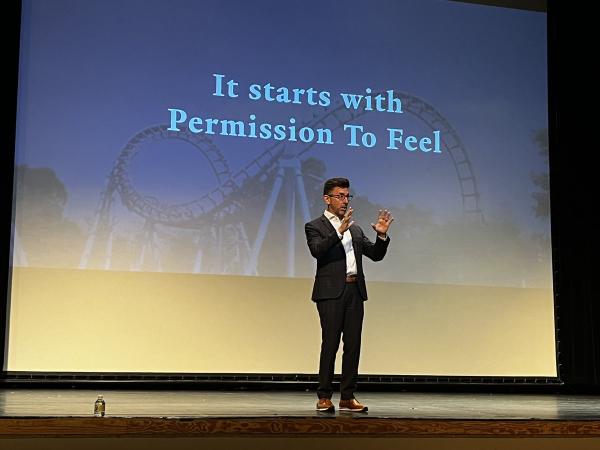 Thank you for an inspiring start to the school year @marcbrackett