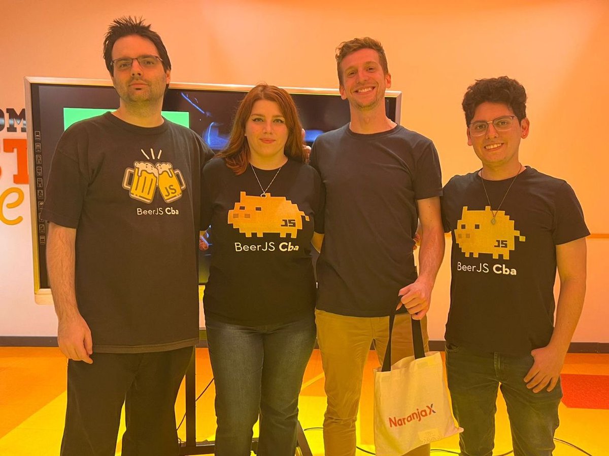 beerjscba's tweet photo. Muchas gracias a los que se sumaron a este #BeerJSCba67 y a @NaranjaX por hacernos un lugarcito en su casa 🙌!
Gracias a los speakers por charlas tan copadas! 👏👏👏
Nos vemos en el próximo 🍻 https://t.co/q5lS87W9D8