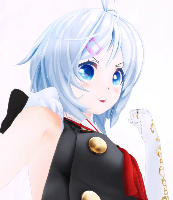 ぱいーんもいいけど、シロちゃんに蹴られてもみたいいったいどれほどの威力なのか…#SiroArt <(C)App Land (C)KLabGames> 