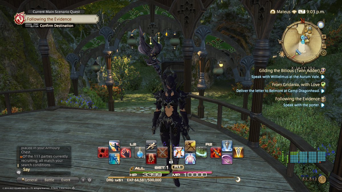 karubah's tweet photo. After three weeks of playtime I am a dragoon #FF14 #PS4share https://t.co/ZjZKquqEn8