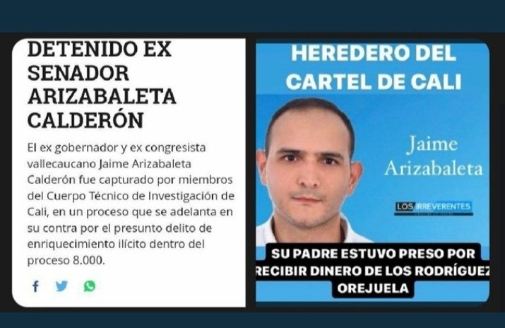 AndresC22527373's tweet photo. @jarizabaletaf Este bandido está libre hijo de narco fanor  arizab aleta alias el señor cartel de Cali https://t.co/efYCK7Xh9T