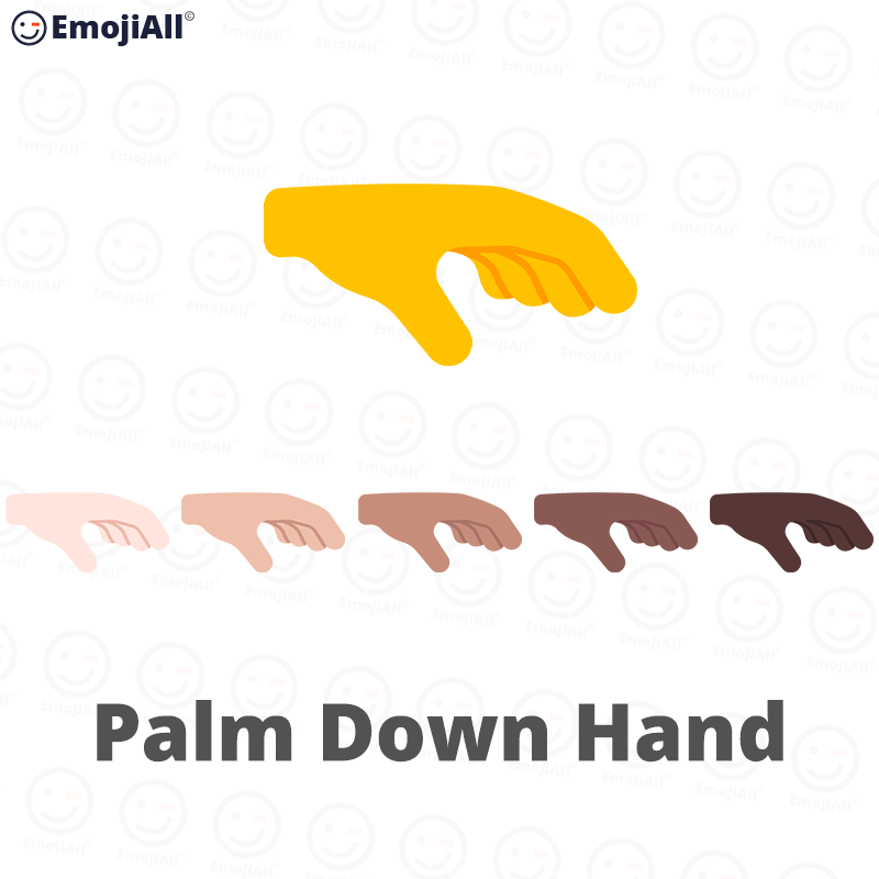 🫳 Palm Down Hand Emoji in 2023  Hand emoji, Emoji for instagram, Emoji