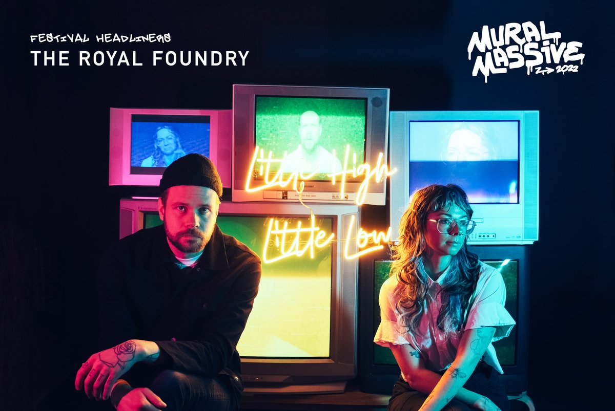 🎶 Announcement: <a href="/theroyalfoundry/">The Royal Foundry</a> Headline Mural Massive 2022. 

Live at the Downtown Block Party and at the <a href="/Grindstoneyeg/">Grindstone Theatre</a> After Party. Both Sept 10!

FREE BLOCK PARTY REGISTRATION: 
showpass.com/mural-massive-…

Mural Massive - September 3-10, 2022. 
muralmassive.com

#minbid