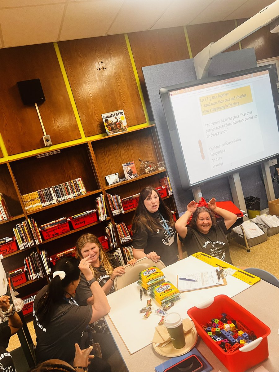 DanaBisker's tweet photo. Such an excellent presentation focusing on @WinfieldESBCPS math key actions given by our two amazing math resource teachers, Dr. Trofort and Ms. Mullineaux! #watchusgrow #BCPSTogether @almorrow0430 @EmilyDwivedi https://t.co/exL8Nz2SbX