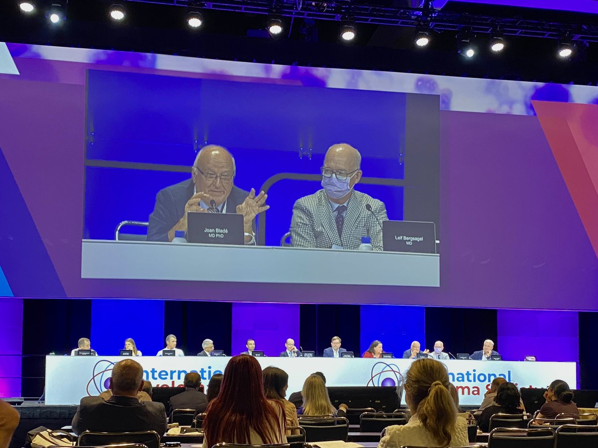 Cesar Rodriguez, MD (Myelomatips.com) (@myelomatips) on Twitter photo Reaching a consensus to define high risk disease is key to develop studies and generate data that could lead to better outcomes in this population. What should this definition include? #IMS2022 #IMS #myeloma <a href="/myelomaMD/">Shaji Kumar</a> <a href="/AjaiChari/">Ajai Chari</a> <a href="/MyMKaiser/">Martin Kaiser</a> <a href="/joan_blade/">Joan Bladé</a> <a href="/Leif_Bergsagel/">Leif Bergsagel</a> @mksamur Reaching a consensus to define high risk disease is key to develop studies and generate data that could lead to better outcomes in this population. What should this definition include? #IMS2022 #IMS #myeloma <a href="/myelomaMD/">Shaji Kumar</a> <a href="/AjaiChari/">Ajai Chari</a> <a href="/MyMKaiser/">Martin Kaiser</a> <a href="/joan_blade/">Joan Bladé</a> <a href="/Leif_Bergsagel/">Leif Bergsagel</a> @mksamur