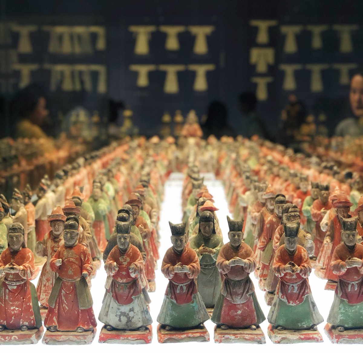 ShaanxiMoments's tweet photo. Shaanxi is considered one of the cradles of Chinese civilization. A wide range of hallmarks of Chinese civilization are exhibited in Shaanxi History Museum, including the painted pottery honor guards (Ming Dynasty). #ChineseMuseums #StorytellingMuseums @PaukphawChina https://t.co/j2OKg6B5qD