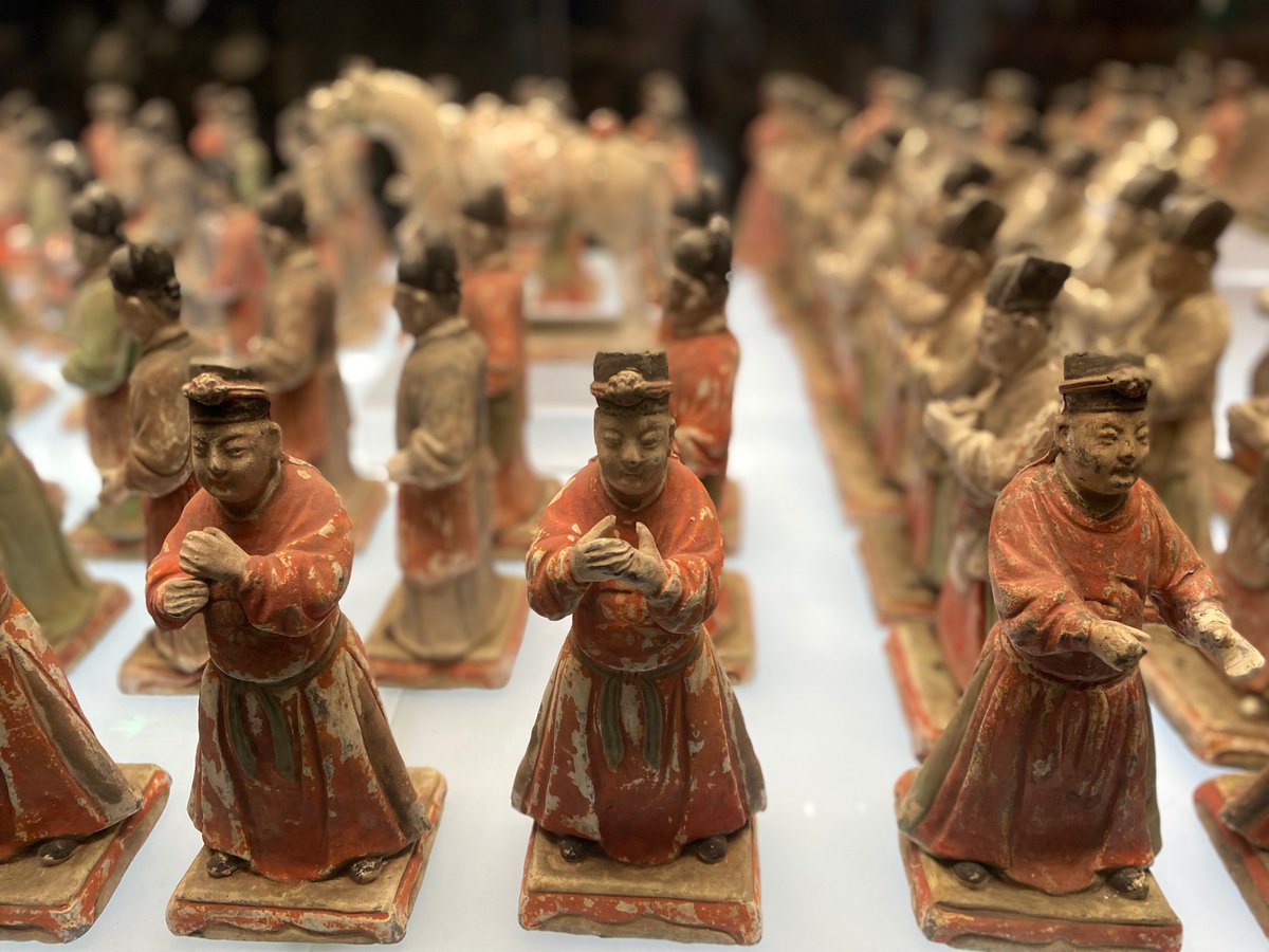 ShaanxiMoments's tweet photo. Shaanxi is considered one of the cradles of Chinese civilization. A wide range of hallmarks of Chinese civilization are exhibited in Shaanxi History Museum, including the painted pottery honor guards (Ming Dynasty). #ChineseMuseums #StorytellingMuseums @PaukphawChina https://t.co/j2OKg6B5qD
