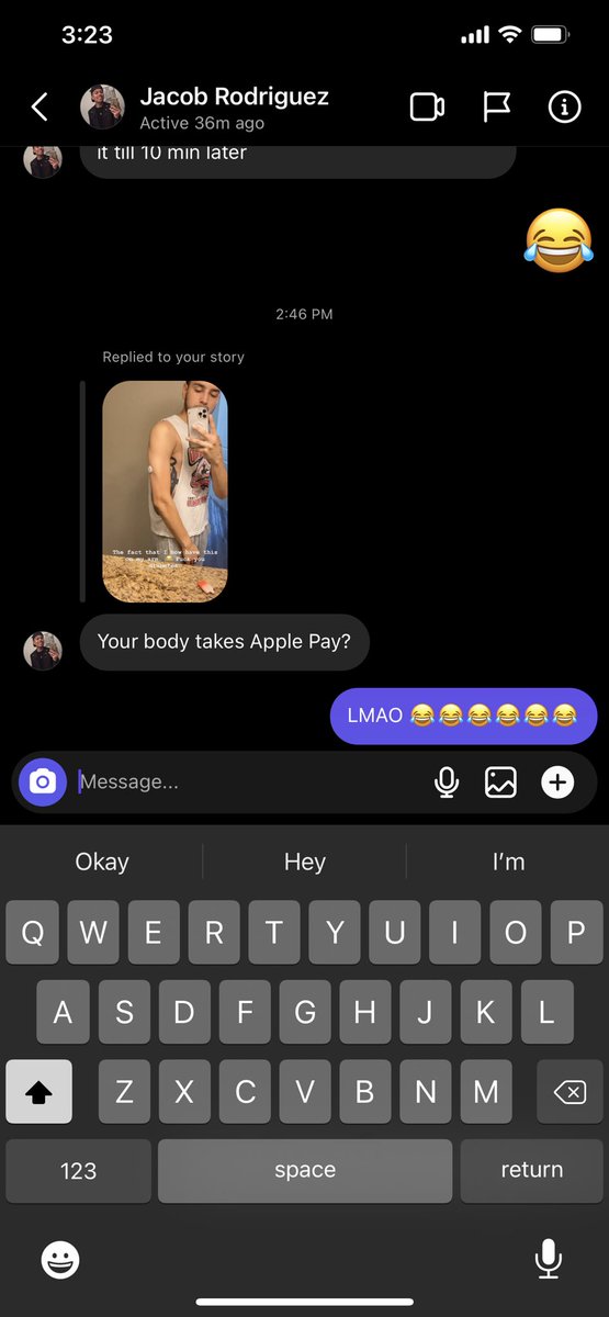 jay_doesit's tweet photo. So I got a thing to read my sugar levels and this is what my homie says… 😂 https://t.co/84fnmzPP6Y