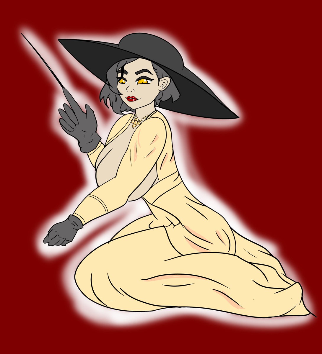 MrRules34's tweet photo. Set de Lady Dimitrescu, porque una MILF gótica culona de 3 mts de altura no da miedo, exita... #comissionsopen #comissions #dibujodigital #digitalart #rule34 #LadyDimitrescu #alcinadimitrescu #queriko #MrRules https://t.co/GgbSPeapEv