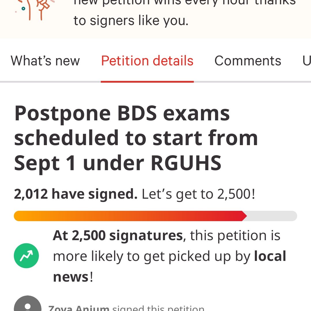ZoyaAnj94336800's tweet photo. Over 2000 students asking for the same.. please postpone rguhs bds exams 
@nafees_fazal @mla_sudhakar @VCRguhs @BJP4Karnataka @dentodontics @narendramodi @CMofKarnataka @BSBommai
#postponebdsexams https://t.co/1Dult7f9fa