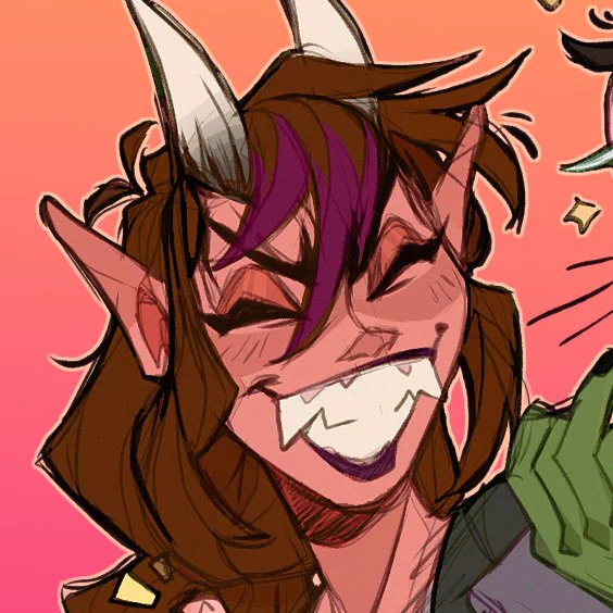 I'm a fake fan smh I forgot to do her edgy purple highlights in her hair 