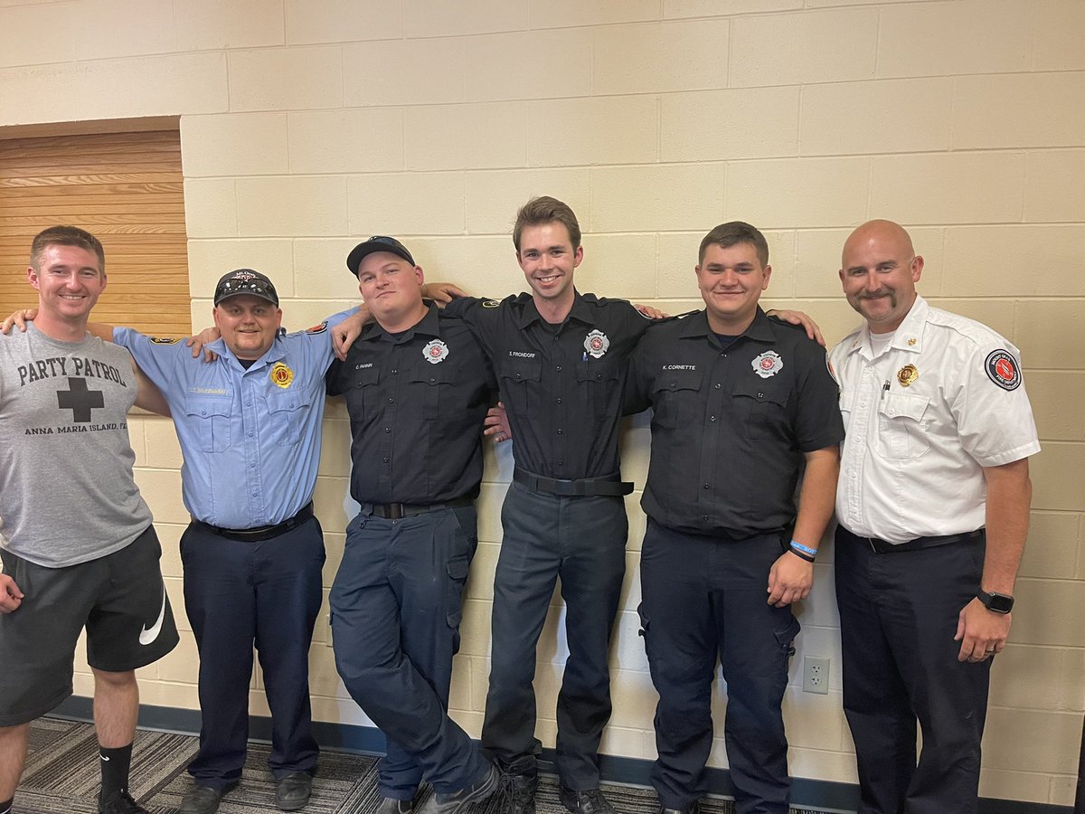 mtorabfire's tweet photo. Today was Sam Frondorf’s last day on shift! Sam is moving to Texas to pursue his plans in the medical field! Best of luck Sam! We all know that you are destined to do great things! https://t.co/aU6KEr9DRd