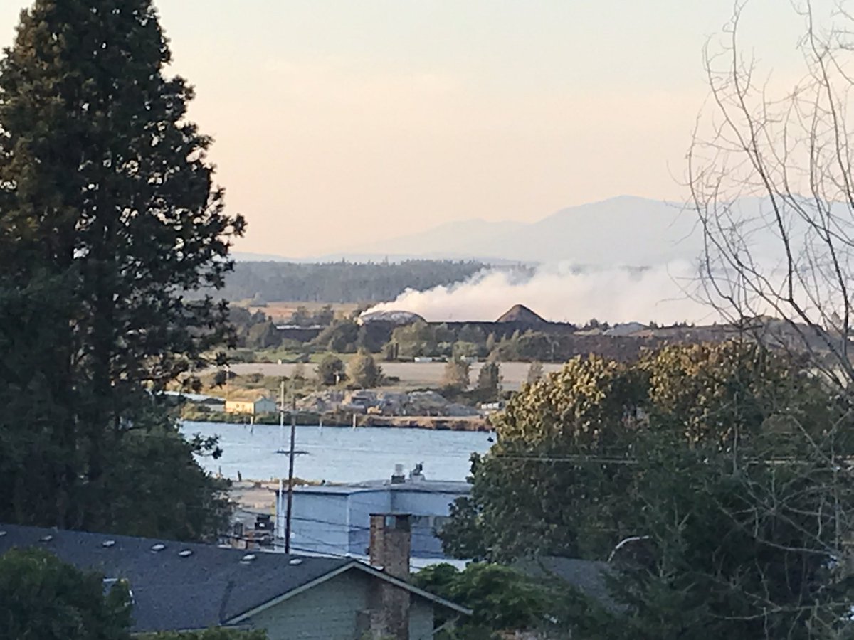 on Twitter "Crews with EverettFire and Marysville_Fire working a compost