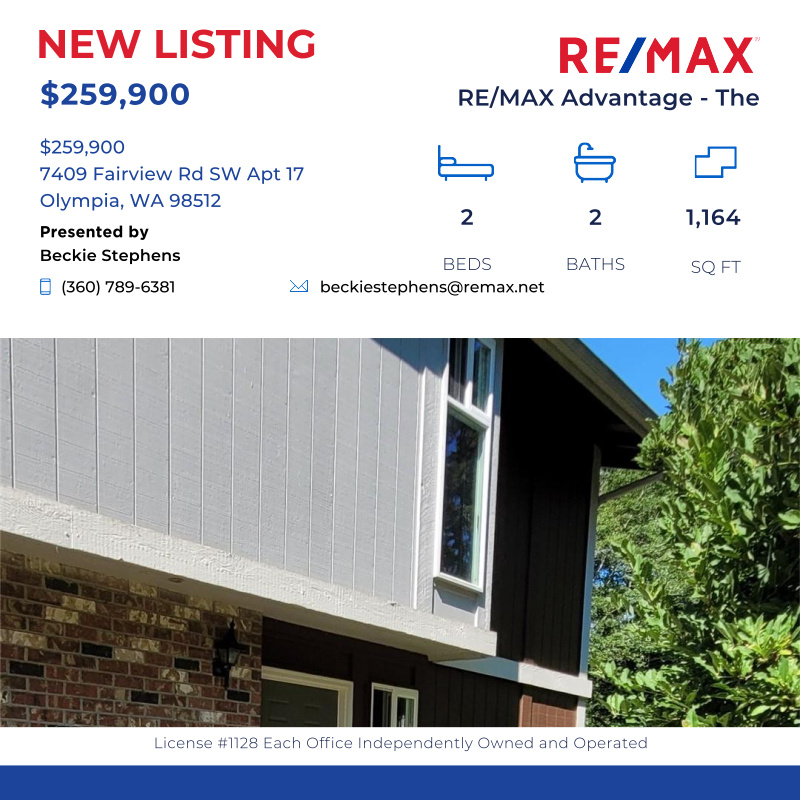 BeckieStephens's tweet photo. Simplify life with an AFFORDABLE convenient Sylvan Terrace condo. Tucked in a quiet country setting on Black Lake with a relaxing trail to t...

Click here for details:
https://t.co/tvJAqWFN07 https://t.co/IyOXxhA7hp