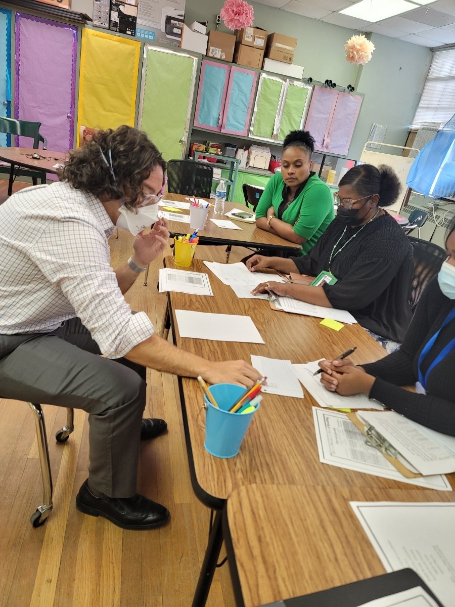 DannellyElemen2's tweet photo. In order to reap great results,  you must put in the work!! Dannelly Elementary teachers and Administrators engaging in a LETRS PD #MPSRISING https://t.co/5mPZbOt1Y6