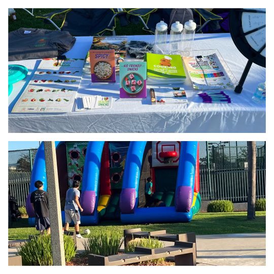 bjimenez_cosd's tweet photo. It’s a great evening to come join the @SDCountyHHSA #HSEC #OEqC staff at the City Heights Rec Center for one of the last Parks After Dark of the season! The team is sharing nutrition education materials until 9pm! @IluvparksSD #ComePlayOutside https://t.co/mXnJ8oqhxf